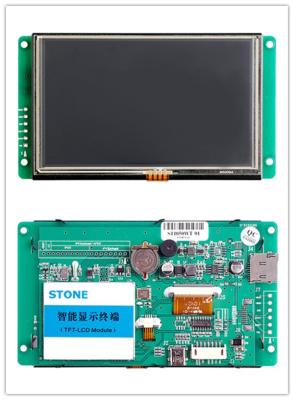 China Civilian TFT LCD Display Module With Touch Screen And Programmable Software for sale