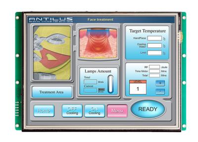 China 3.5“ HMI-het Aanrakingsscherm, Industriële Ranglcd Module met Periodieke Interface Te koop