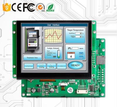 Китай Промышленные мониторы экрана касания LCD, интерфейс RS232/RS485 модуль дисплея 5 дюймов продается