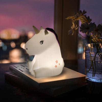 China Mediterranean Colorful Silicone LED Night Light Cat Changing Table Lamp Bedroom Light Faucet Night Light Kids Children Small Lovely for sale