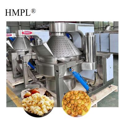 China Hot Sales Factory Factory Snacks Popcorn Making Machine Popping Processing Line for sale