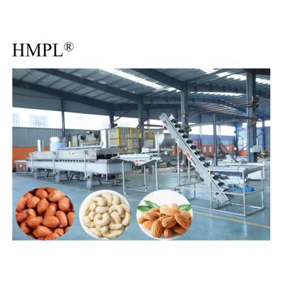 China food & Beverage Factory Factory Making Peanuts Frying Machine Automatic Snack Food Fryer Processing Line for sale