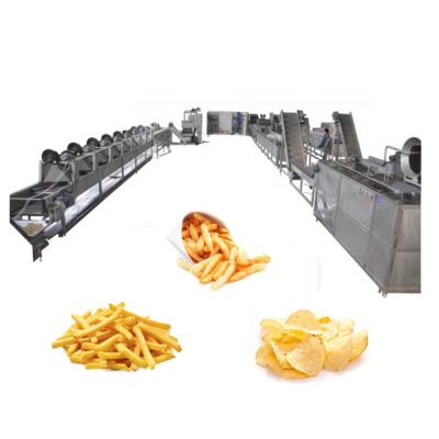 China High Efficiency Automatic Potato Chips Line Factory Price Pringle Potato Chips Making Machine For Frying Food Making Industrial for sale