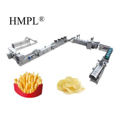 China Vegetable Processing Factory Price Small Scale Snacks Fried Potatoes Crisps Processing Frying Lines For Sale Fryer Machinery Potato Chips Production Line for sale