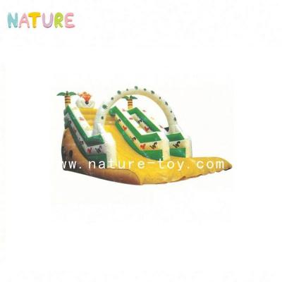 China Amusement Park Inflatable Water Slide Inflatable Slip N Slide For Kids for sale