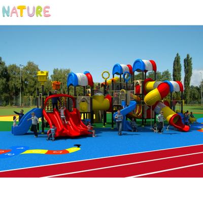 China OEM Design Popular Commercial Swing Slide Equipment Eco - Friendly Outdoor Playground for sale