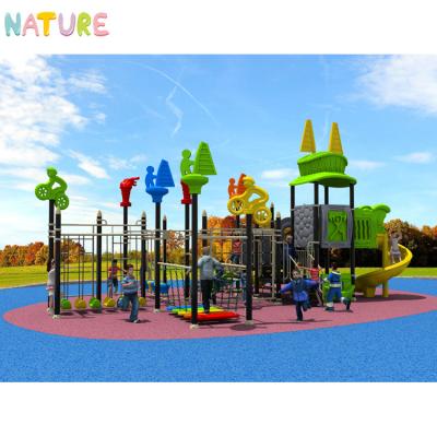 China Eco-friendly Popular Amused Equipment Kids Playground Kinder Garden Outdoor Playground for sale