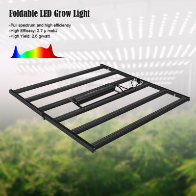 China Foldable High Quality Factory Selling Application For All Factories Full Spectrum 630w Foldable LED For Growing Light for sale