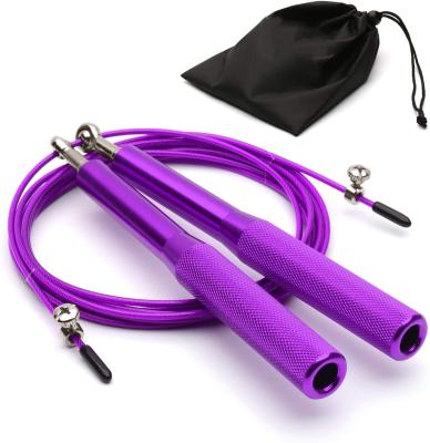 China Full Pack Fitness Exercise Aluminum Alloy Speed ​​Jump Rope Training Sports Long Jump Rope Fitness Jump Ropes for sale