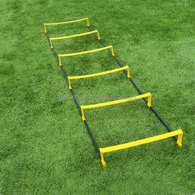 China Sports Training Multifunction 6-Ranged Football Soccer Adjustable Speed ​​Step Training Adjustable Agility Training Ladder for sale