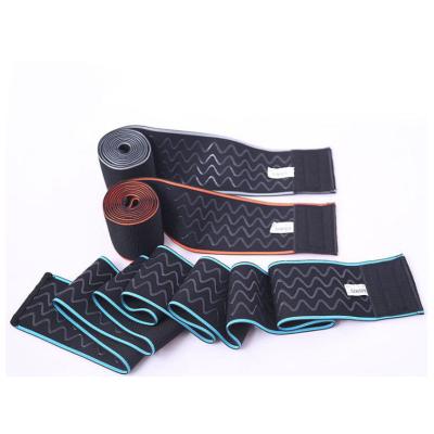 China Pain Relief Stability Custom Logo Quality Compression Knee Wraps Adjustable Brace & Support for sale