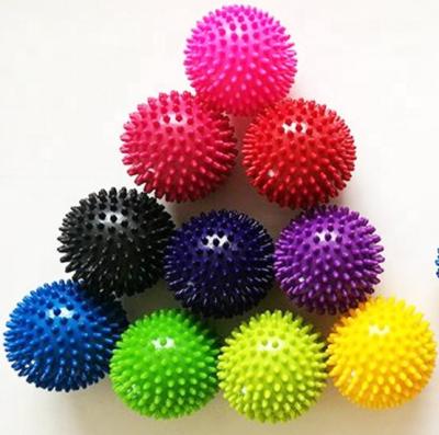 China Deep Tissue Massage Or To Soothe And Relax Tired Muscles PVC Body And Massage Deep Roller Gym Foot Therapy Hard Spiky Tissue Ball for sale