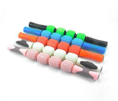 China Deep Tissue Body Massage Stick Tools GYM Fitness Deep Tissue Self Massage Muscle Roller Stick For Women Men for sale