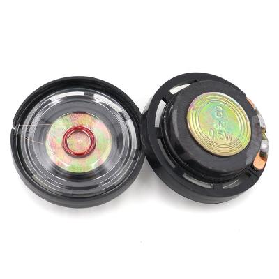 China AirPlay 29MM 8R Plastic Shell External Magnetic Speaker 8ohm 8 Big Magnet 0.25W 0.5W For Touch Toy Car Play-intercom for sale