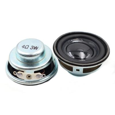 China AirPlay 40MM 4 Ohm 3W Big Magnet Speaker Iron Shell Magnetic Speakers 40 mm 4R 3 Watt Speakers For Broadcast Machine for sale