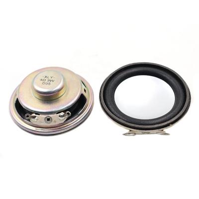 China AirPlay 45MM 4 Ohm 3W 95dB Speaker Iron Shell Magnetic Speakers 45mm 4R 3 Watt Speakers Acoustic Components For Advertising Machine for sale