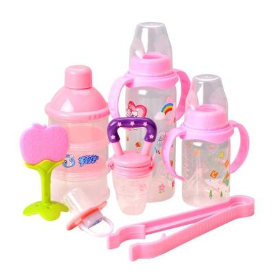 China Customized Newborn Feeding Bottles Free Color Baby Products Suppliers BPA Free Baby Gift Set BPA Newborn Feeding Set for sale