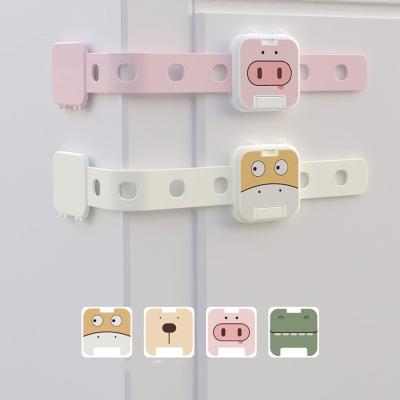 China Fridge Baby Supplies and Safety Plastic Child Baby Lock Adjustable Cupboard Products Child Proof Safety for sale