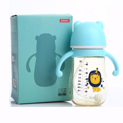 China BPA PPSU Square Feeding Bottle Baby Milk Bottles Free Feeding Set for sale