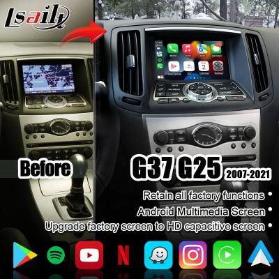 China 4GB 64GB Wireless CarPlay+Android Auto Android Screen for Infiniti Nissan 2007-2009 Multimedia Show with Google Map, NetFlix LLT-YF-VER5067 for sale