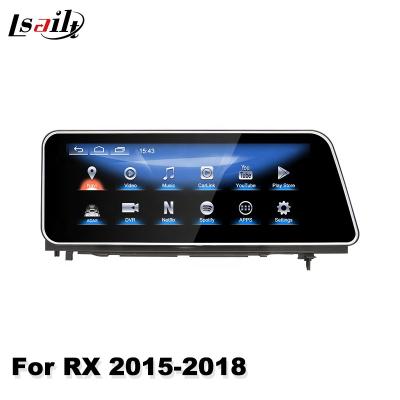 China Lsailt 4+64GB Car Automotive Multimedia Show Android Carplay Screen For Lexus RX 2015-2018 RX350 RX450H RX200T With Youtube Yandex for sale