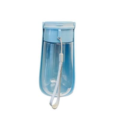 China Viable Outdoor Portable Pet Dog Water Dispenser Folding Plastic Water Bottle for sale