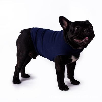 China No-Clog High Sustainable Soothing Soft Fright Combination Lounge Coat Luxury Anti Pet Clothes Dog Jacket for sale