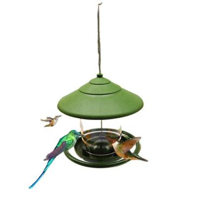 China Automatic Easy To Fill And Clean Plastic Outdoor Hanging Acrylic Wild Bird Feeder For Garden for sale