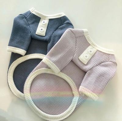 China Viable Cute Dog Clothes Summer Pet Vest VIP Cat Breathable Bottoming Shirt Pink Puppy Sweater Home Service Pet Products for sale