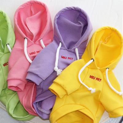 China Fashionable Pet Apparel Cat Dog Clothes Pet Dog Sustainable Coat Hoodies for sale