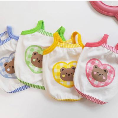 China Bunny Dog Sling Summer Thin Cute Viable Dog Clothes Teddy Breathable Pullover Puppy Soft Home Use Pet Supplies XS-XL for sale