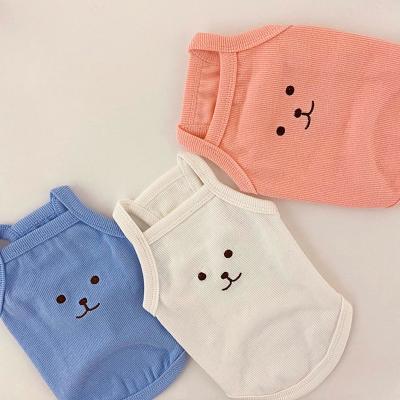 China Lovely Viable New Design Dog Clothes Sling Vest Small Size Puppy Cat Dog Vest Apparel for sale