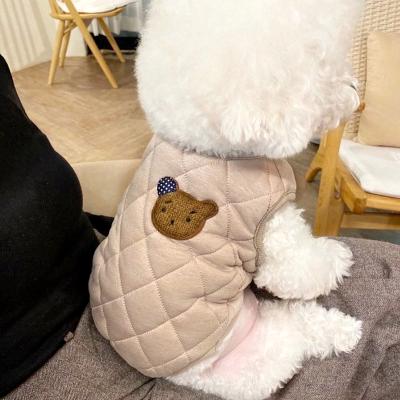 China New Sustainable Dog Pet Plaid Comfortable Winter Autumn Vest for sale