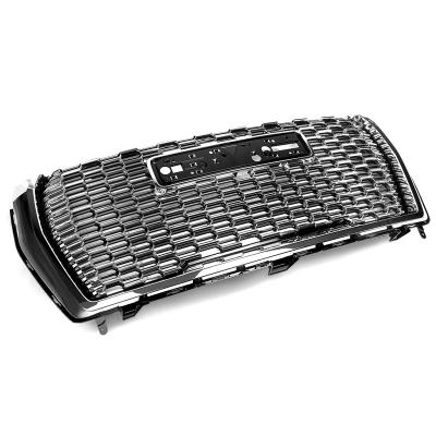 China OE TYPE ABS Auto Front Bumper Grille Cover Center Front Grille Bumper Chrome For GMC Yukon 2021+ for sale