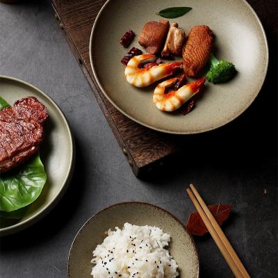 China Japanese tableware tableware restaurant tableware restaurant bone china customization support Guangdong steak set party supplies Japanese tableware for sale