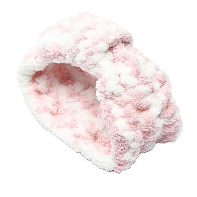 China Superfine Fiber Wash Face Makeup Sports Beauty Bow Microfiber Spa Headband Women Towel for sale