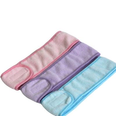 China Various Factory Quick Dry Good Quality Microfiber Spa Headband Custom Made Towel for sale