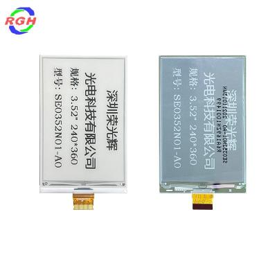 China E Ink Display Epaper Module 3,52 inch Resolutie 240x360 Te koop