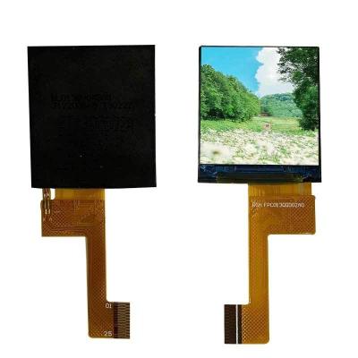 China OEM 128x128 Square Screen  IPS TFT LCD Display 1.3 Inch 800cd/m² for sale