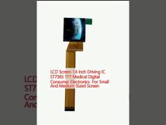 LCD Screen 1.4 Inch Driving IC ST7365 TFT Medical Digital Consumer Electronics  For Small And Medium-Sized Screen