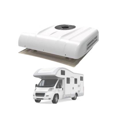 China Split Parking RV Truck dak AC-eenheid Elektrische airconditioner DC 12 Volt Te koop