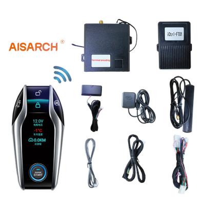 China Smartphone digital key remote keyless entry plug and play control car one-key start for sale