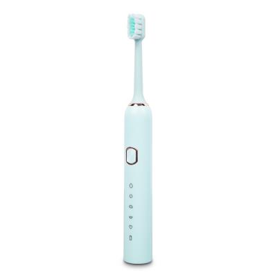 China Custom Chef Eco Friendly Battery Operated Sonic Toothbrush Luxury Portable Shenzhen Logo Home Tooth Brush Replaceable for sale