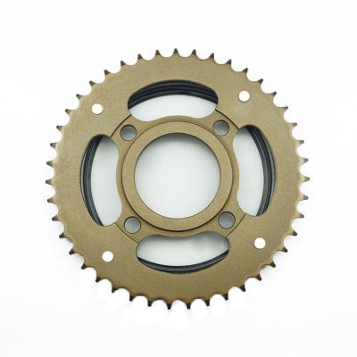 China 1023/1045 Manufacturers / Factory Motorcycle Parts Steel Wheel Assemblies Gear Sprocket Chain for sale