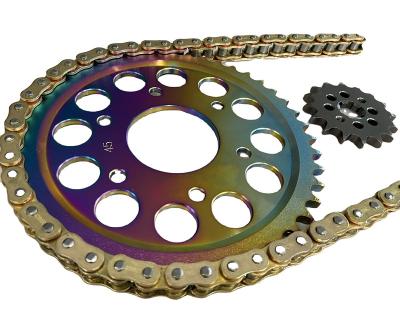 China 45#Steel Off Road Steel Rear Sprocket Chain 520 Sprocket And 520 Steel Conversion Kits for sale