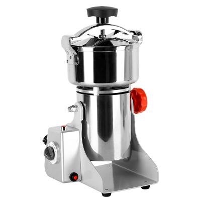 China Food Flour Mill Machine 2020 New Design 350g Gland Type Home Use Small Electric Commercial Flour Mill Spice Grinder Spring Grinder Machine for sale