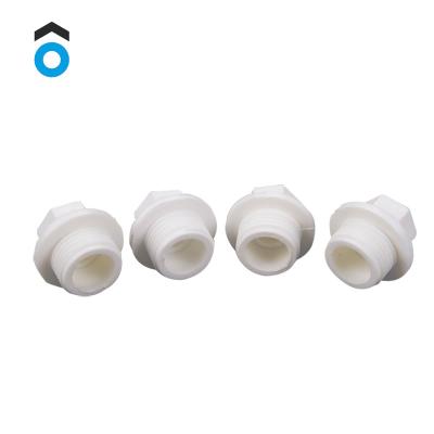 China Plastic hot or cold water ppr pipe fitting ppr screw for sale