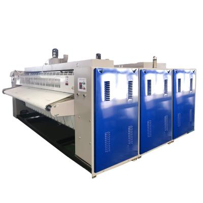 China 2020 hotel for sale 3 roll bed sheets ironing machine garment pressing ironer for hotel factory school laundry shop for sale