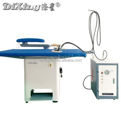 China Hotel vacuum industrial ironing board with 3kw boiler for sale commercial laundry equipment for hotels for sale