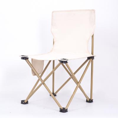 China High Quality Single Metal Fishing Foldable Guaranteed Portable Folding Fishing Chair for sale